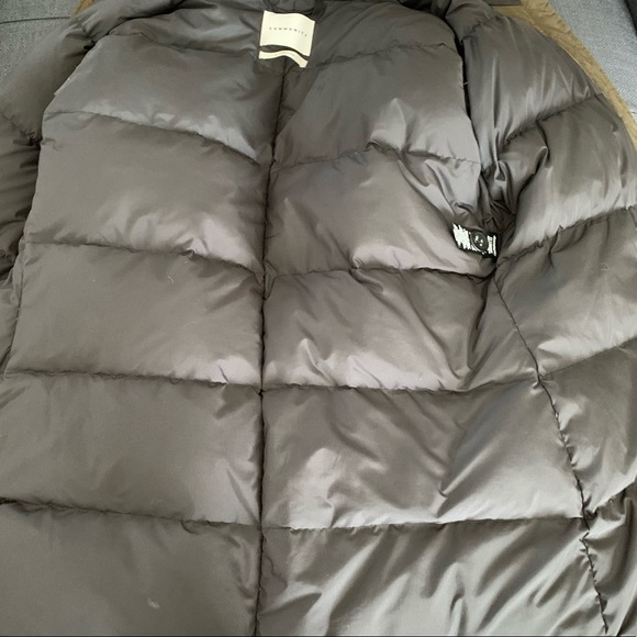 Aritzia Parka Community Paradigm Jacket Down Coat size XLarge Large Green - Picture 11 of 15